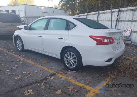 2019 Nissan Sentra S из США, поврежденный, VIN 3N1AB7AP4KY237587